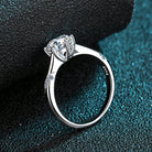 1 Ct Moissanite Sparkle Wrapped Ring - - Claude Jewelry Moissanite - Shop claudejewelry.com