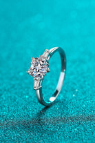 1.2 Ct Moissanite Heart Ring - - Claude Jewelry Moissanite - Shop claudejewelry.com