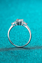 1.2 Ct Moissanite Heart Ring - - Claude Jewelry Moissanite - Shop claudejewelry.com