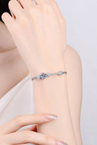 2 Ct Moissanite 925 Sterling Silver Bracelet - Rhodium Vermeil- Claude Jewelry Moissanite - Shop claudejewelry.com