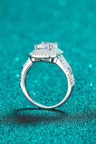 2 Ct Moissanite Statement Ring - - Claude Jewelry Moissanite - Shop claudejewelry.com