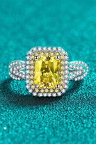 2 Ct Moissanite Statement Ring - - Claude Jewelry Moissanite - Shop claudejewelry.com