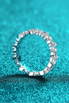 3 Ct Jagged Moissanite Ring - - Claude Jewelry Moissanite - Shop claudejewelry.com