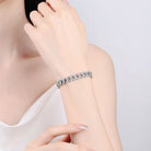 4.63 Carat Moissanite 925 Sterling Silver Bracelet - 925 Sterling Silver- Claude Jewelry Moissanite - Shop claudejewelry.com