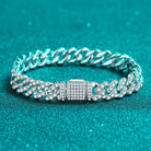 4.63 Carat Moissanite 925 Sterling Silver Bracelet - 925 Sterling Silver- Claude Jewelry Moissanite - Shop claudejewelry.com