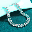 4.63 Carat Moissanite 925 Sterling Silver Bracelet - 925 Sterling Silver- Claude Jewelry Moissanite - Shop claudejewelry.com