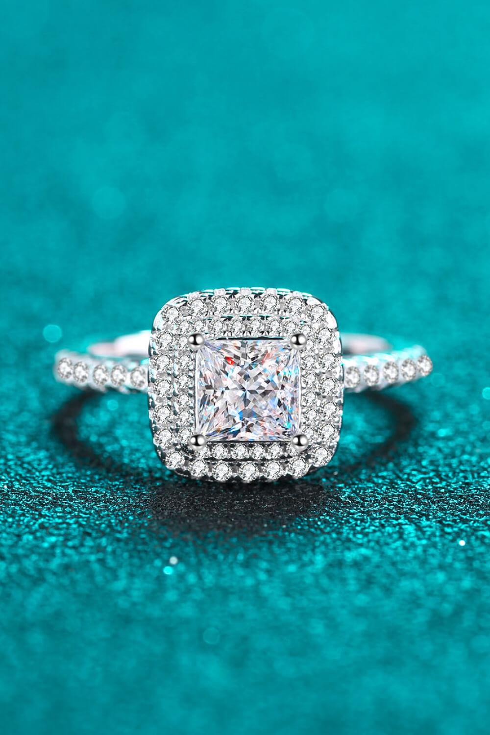 Impact 1 Ct Moissanite Ring - - Claude Jewelry Moissanite - Shop claudejewelry.com