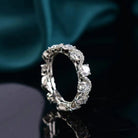 Moissanite Twist and Stones Ring - - Claude Jewelry Moissanite - Shop claudejewelry.com