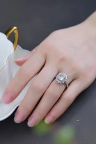 Need You Now 2 Ct Moissanite Ring - - Claude Jewelry Moissanite - Shop claudejewelry.com