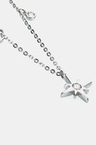 North Star & Floating Moissanite Pendant Necklace - - Claude Jewelry Moissanite - Shop claudejewelry.com