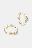 Trio of Moissanite Huggie Earrings - - Claude Jewelry Moissanite - Shop claudejewelry.com